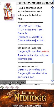 +10 Vestimenta Heroica  dos Sonhos [1]