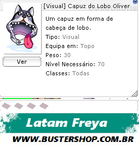 [Visual] Capuz do Lobo Oliver