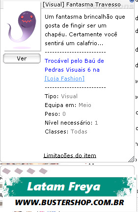 [Visual] Fantasma Travesso