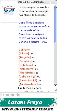 Óculos de Segurança   [1]
