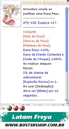 +9 Armadura de Peuz