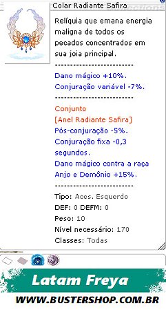 Colar Radiante Safira   [1]