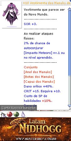 +10 Vestimenta dos Manuks  de Nove Caudas [1]