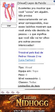 [Visual] Laços da Paixão