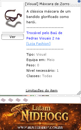 [Visual] Máscara de Zorro