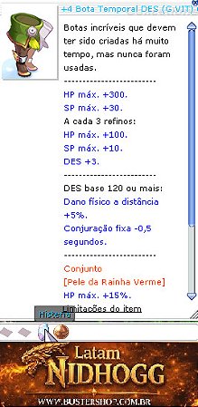 +4 Botas Temporais DES G.VIT MA4