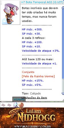 +7 Botas Temporais AGI G.VIT E AA4