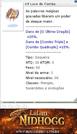 +9 Luva de Combo   [4]