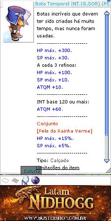 Bota Temporais INT [1] G.SOR PE 5