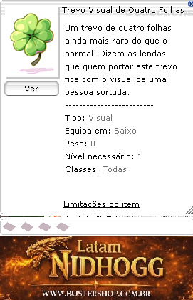 Trevo Visual de Quatro Folhas