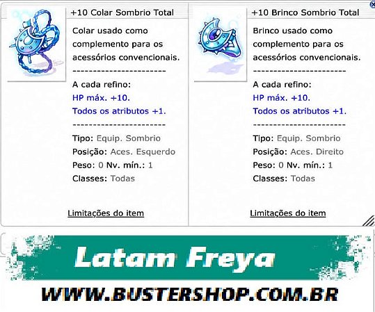 +10 Brinco e Colar Sombrio Total