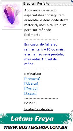 Bradium Perfeito