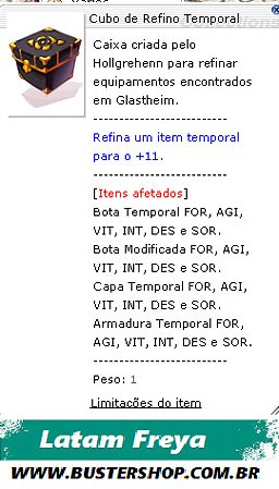 Cubo de Refino Temporal