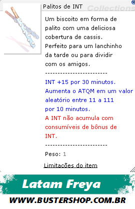 100 Unidade Palitos de INT
