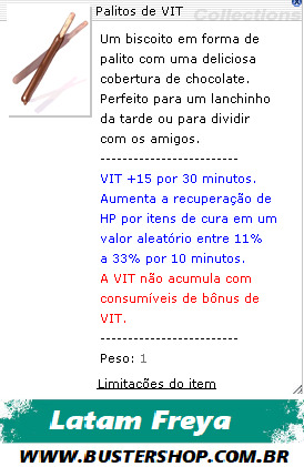 100 Unidades Palitos de VIT
