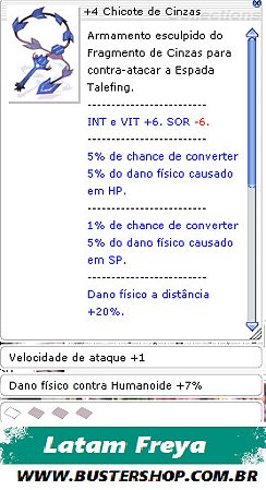 +4 Chicote de Cinzas   [1]