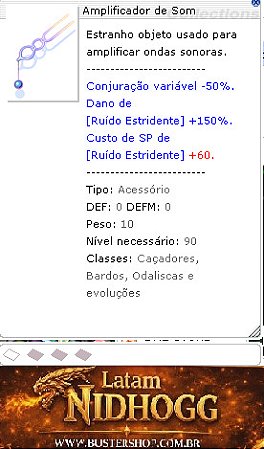 Amplificador de Som   [1]