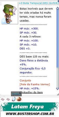 Bota Temporal DES G.FOR MA4