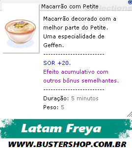 50 Unidades Macarrão com Petite