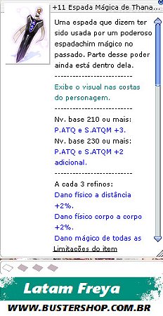 +11 Espada Mágica de Thanatos   [1]
