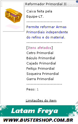 Reformador Primordial II
