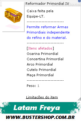 Reformador Primordial IV