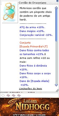 Cordão do Draconiano [1]
