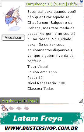 [Visual] Disfarce de Valquíria Arquimago II