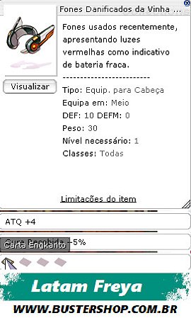 Fones Danificados  da Vinha Venenosa [1]