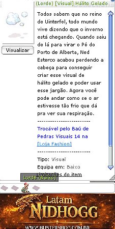 Lord [Visual] Hálito Gelado