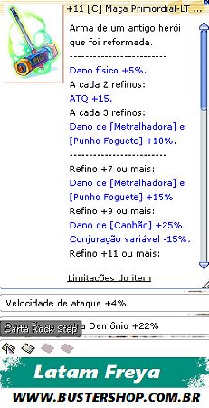 +11 [ C ] Maça Primordial-LT dos Canhão Bi [2]