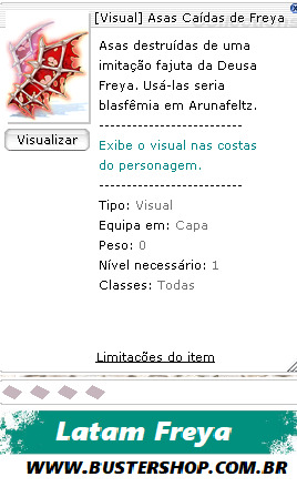 [Visual] Asas Caídas de Freya