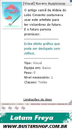 [Visual] Nuvens Auspiciosas