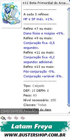 +11 Bota Primordial do Arcanista [1]