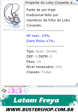 Pingente do Lobo Cinzento [1]