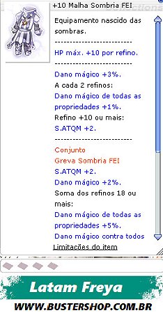 +10 Malha Sombria FEI