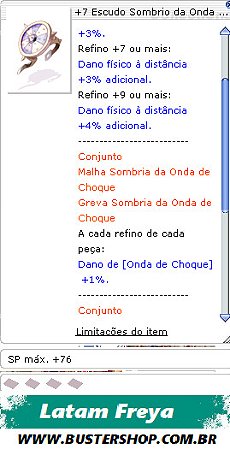 +7 Escudo Sombrio da Onda de Choque