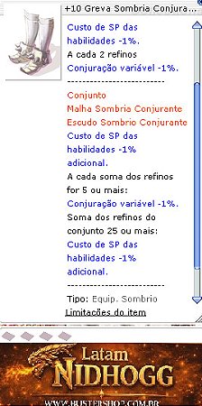 +10 Greva Sombria Conjurante