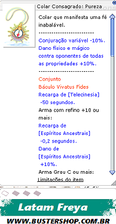 Colar Consagrado Pureza