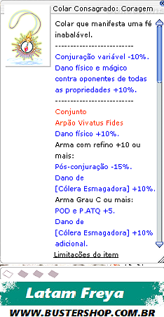 Colar Consagrado: Coragem [1]