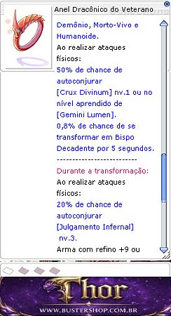 Anel Dracônico do Veterano [1]