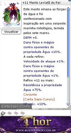 +11 Manto Leviatã do Rei