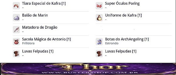 Set Completo EXP All Classe