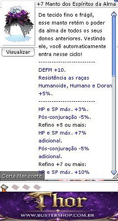 +7 Manto dos Espíritos da Alma