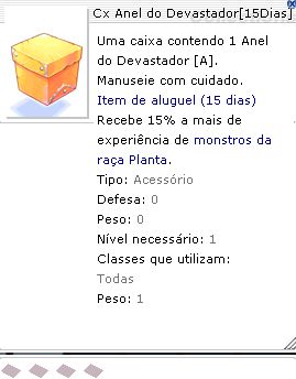 Cx Anel do Devastador 15 Dias