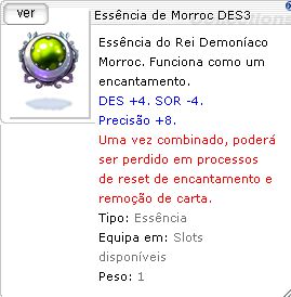 Essência de Morroc DES3