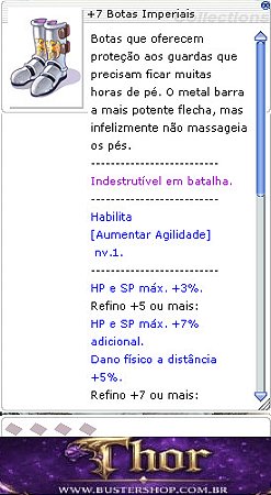 +7 Botas Imperiais