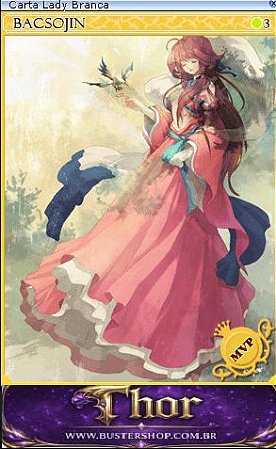 Carta Lady Branca