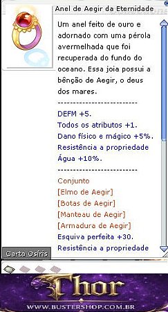 Anel de Aegir da Eternidade