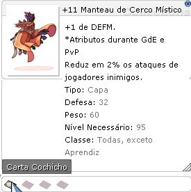 +11 Manteau de Cerco Místico